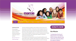 Desktop Screenshot of marciemazzolafoundation.org